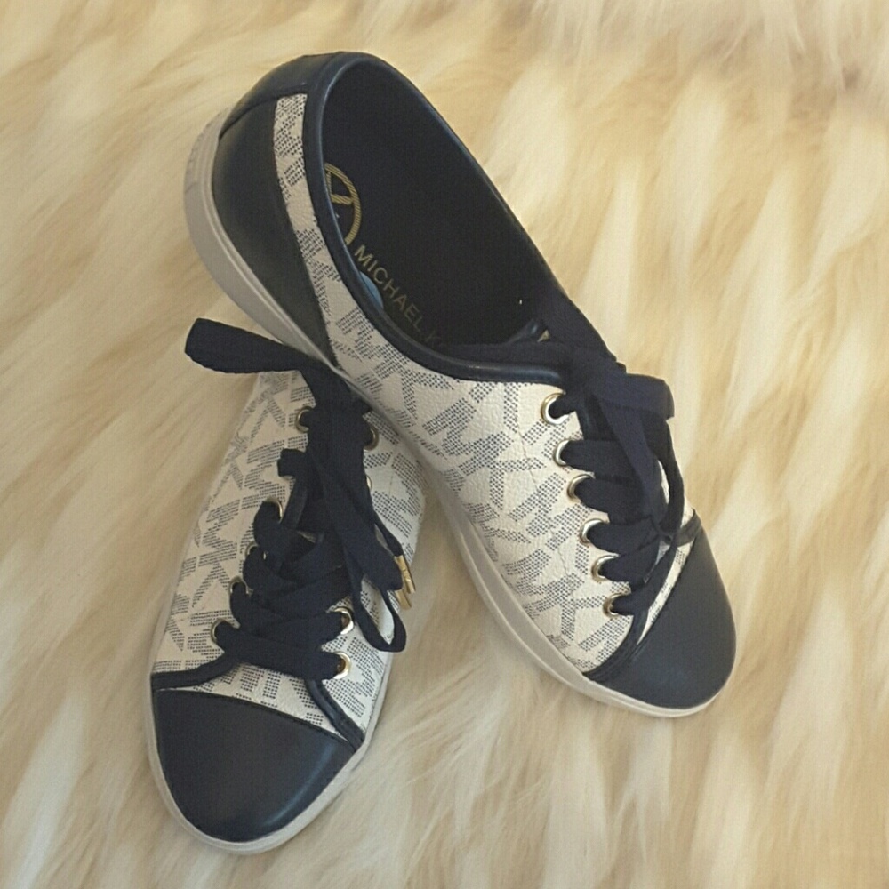 Michael  Kors city lade up sneakers blue/white - Picture 7 of 8